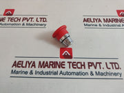 Telemecanique Zb2-bs Release Push Button-red With Key Lock