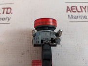 Telemecanique Zbv-6 Pilot Red Indicator Light