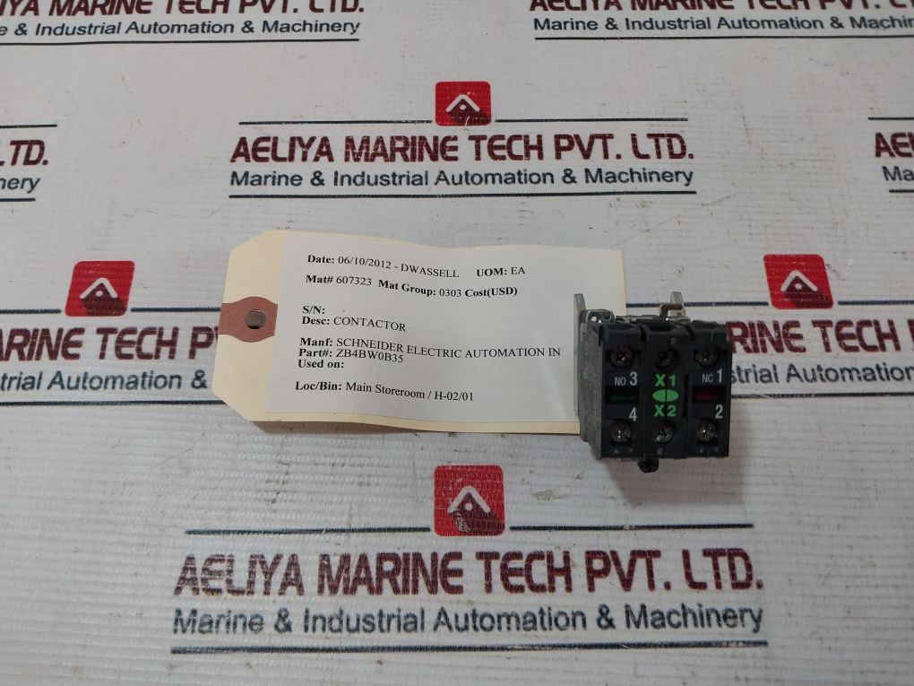 Telemecanique/Schneider Electric Zbe-101 Single Contact Block 10A 240V