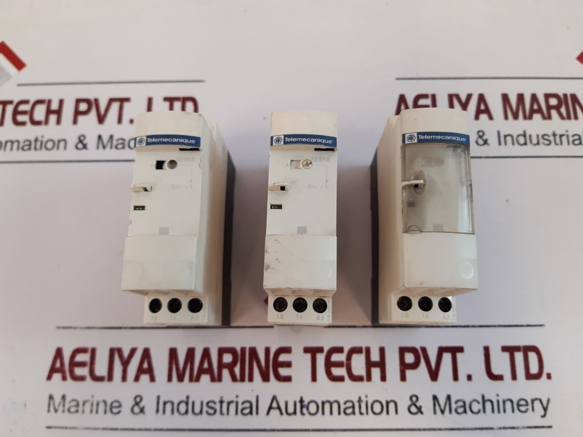 Telemecanique/Schneider Re8Rb31Bu Timing Relay 0.3S-30S