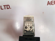 Schneider Rxm4Ab2Bd Plug In Relay W/ Telemecanique Rxze2S114M Relay Socket