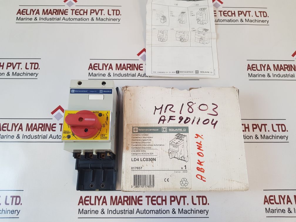 Telemecanique/Square D Ld4 Lc030 Motor Starter Ld4 Lc.30.