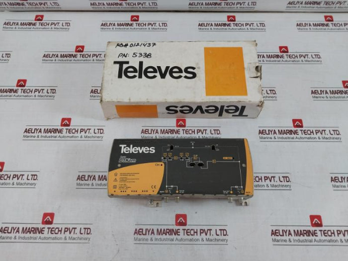 Televes 5338 High-power Broadband Amplifier Dtkom 11006114 196-264V 50/60Hz 16W