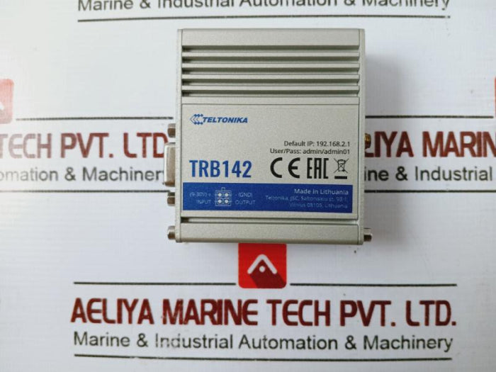 Teltonika Trb142 Industrial Rugged Lte Rs232 Gateway 9-30V Trb142003000