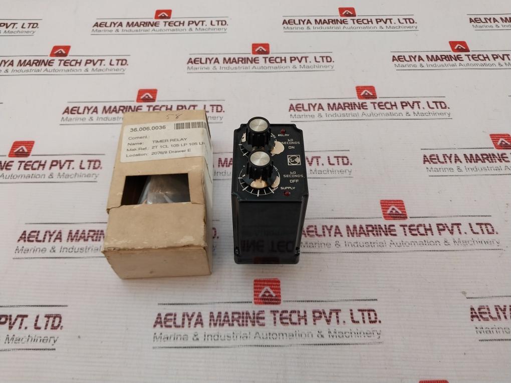 Tempatron 2T 1C L Timer Relay 24Vdc