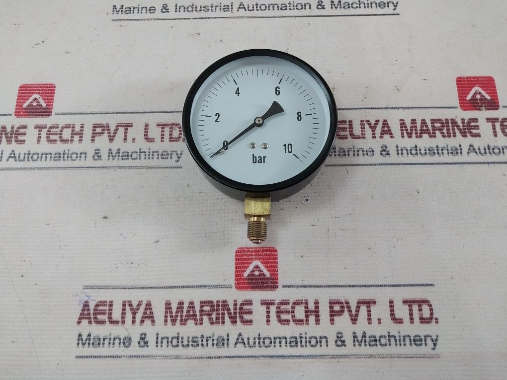 Tempress 0-10 Bar Pressure Gauge