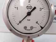 Tempress 0-4 Bar Pressure Gauge
