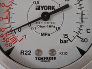 Tempress R22 Pressure Gauge -60 To 40Â°CÂ 