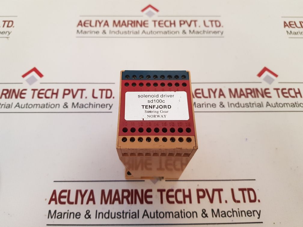 Tenfjord Steering Gear Sd100C Solenoid Driver