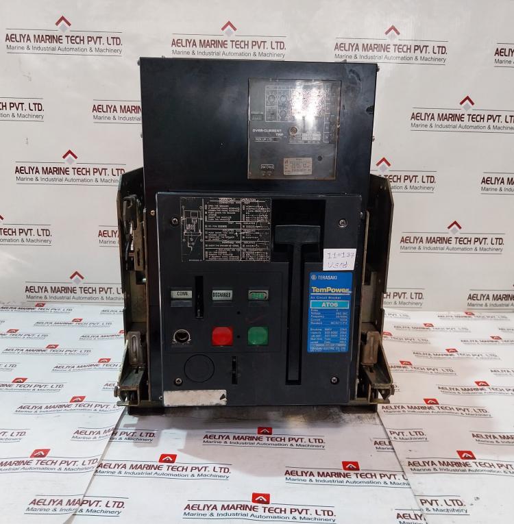 Terasaki At06 Tempower Air Circuit Breaker 3 Poles 630A 50/60Hz