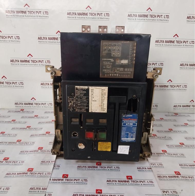 Terasaki Electric At06 Air Circuit Breaker Aut-1Bs 630A (Not Working)