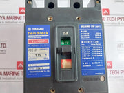 Terasaki Electric Tembreak Tl-100F 3 Pole Circuit Breaker 15A 220Vac 120Ka