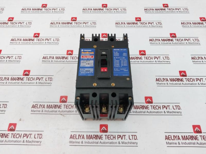 Terasaki Electric Tl-100F Tembreak Circuit Breaker 15A 200-480V 50/60Hz
