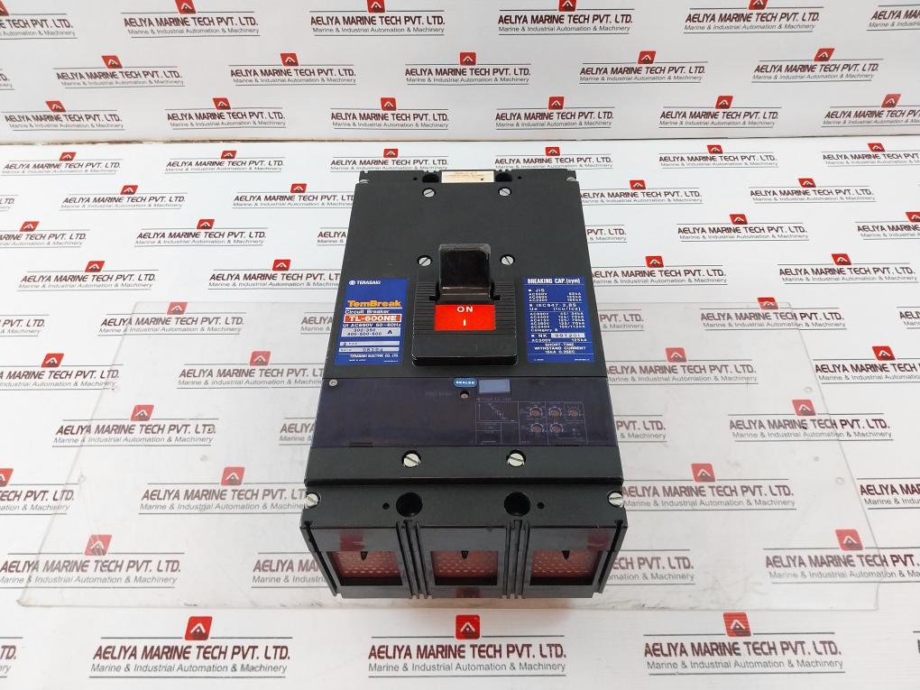Terasaki Electric Tl-600Ne Circuit Breaker 3 Pole 600A 50-60Hz