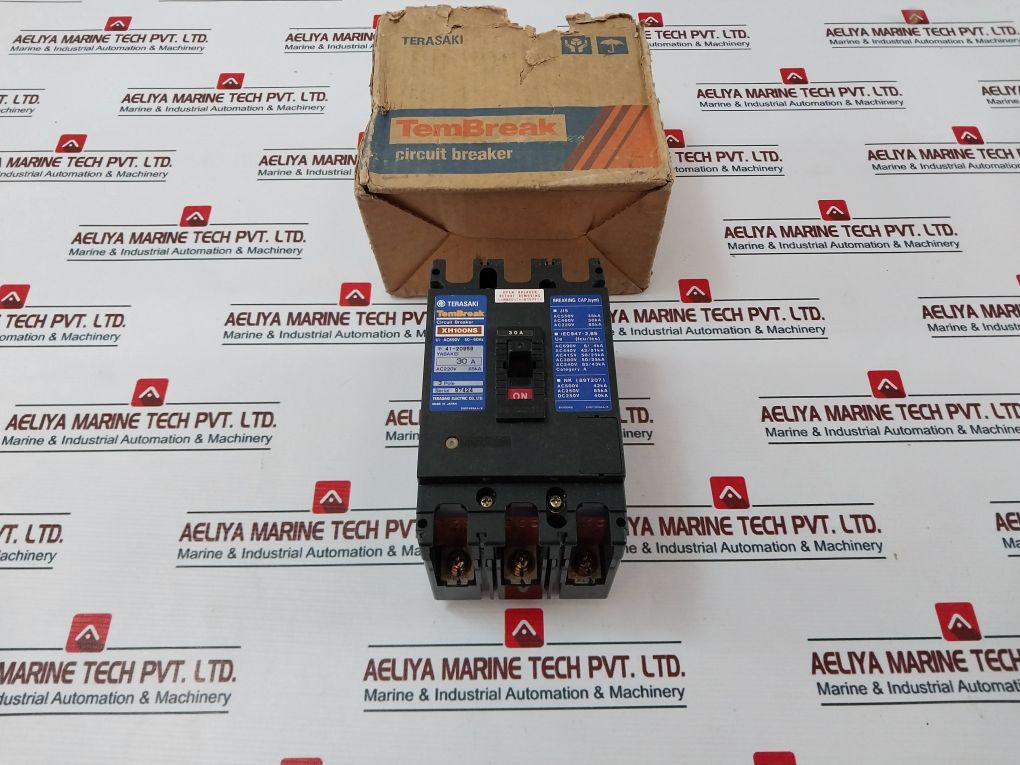 Terasaki Electric Xh100Ns 3 Pole Tembreak Circuit Breaker 30A Ac 220V 85Ka