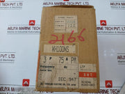 Terasaki Electric Xh100Ns Tembreak Circuit Breaker 3 Pole 75A Ac690V 50-60Hz