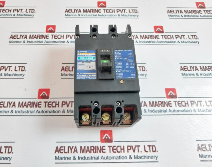 Terasaki Electric Xs100Nb 3 Pole Circuit Breaker 15A