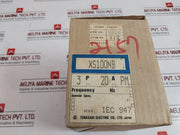 Terasaki Electric Xs100Nb 3 Pole Circuit Breaker Ui Ac690V Ac220V 50Ka 20A