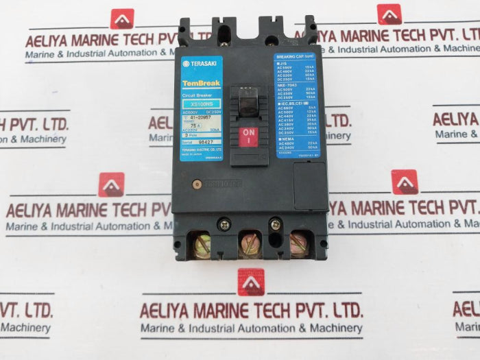 Terasaki Electric Xs100Ns Circuit Breaker 75A