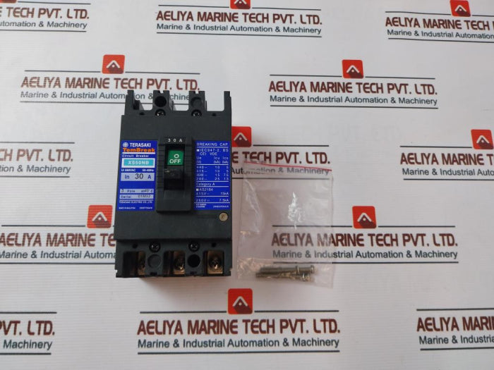 Terasaki Electric Xs50Nb Circuit Breaker 30A 660Vac 50~60Hz