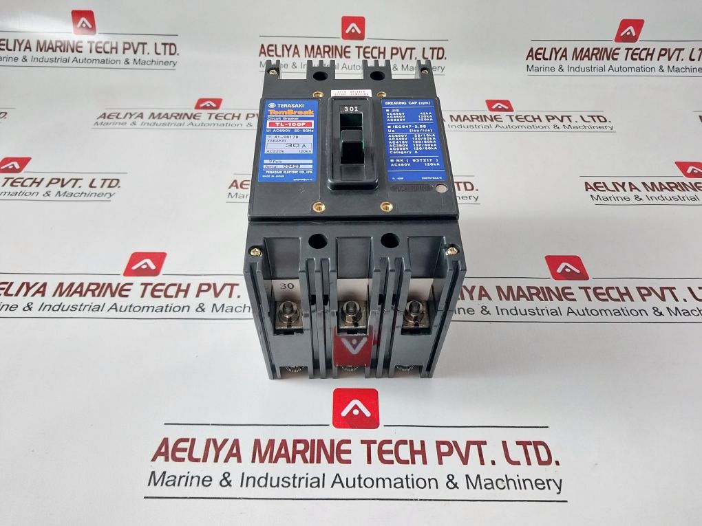 Terasaki Tl-100F Tembreak 3 Pole Circuit Breaker 30A
