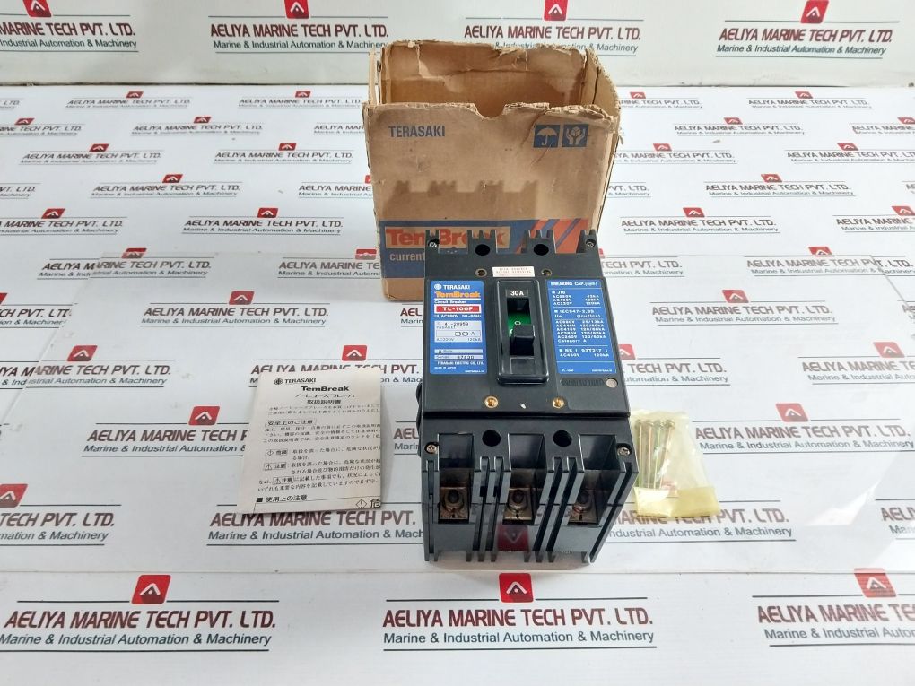 Terasaki Tl-100F Current Limiting Circuit Breaker 30A Ac690V 50~60Hz