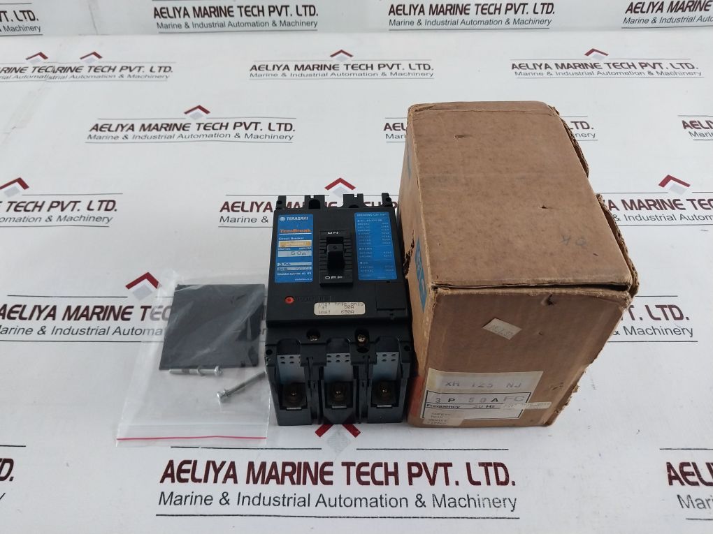 Terasaki Xh125Nj 3 Pole Circuit Breaker 50 A