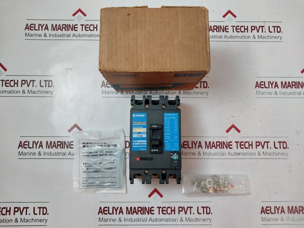 Terasaki Xh125Nj Tembreak Circuit Breaker 3-pole 20A