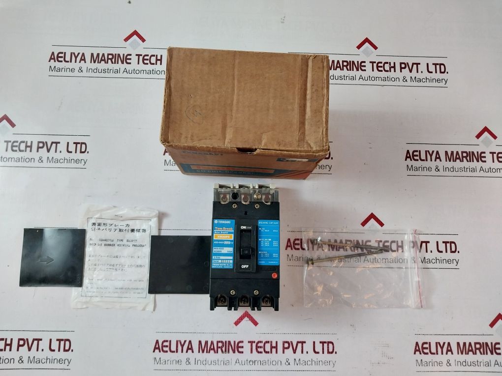 Terasaki Xm30Ps 3-pole Circuit Breaker 1.5Kw 3.6A