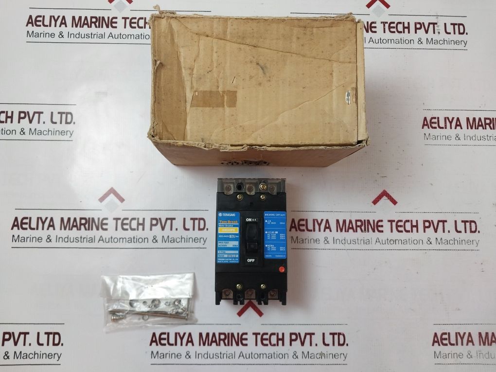 Terasaki Xm30Ps 3 Pole Circuit Breaker 8A,400-440V 3.7Kw
