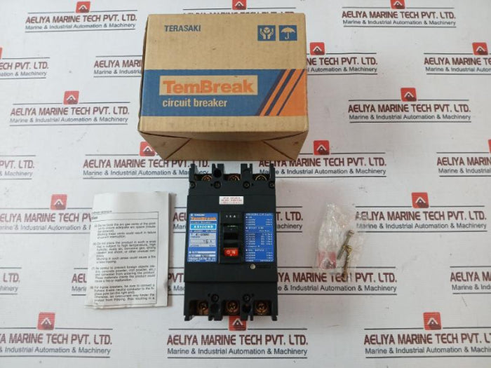 Terasaki Xs100Nb Tembreak Circuit Breaker 3 Pole Ac690V 15A 50~60Hz 41-20960