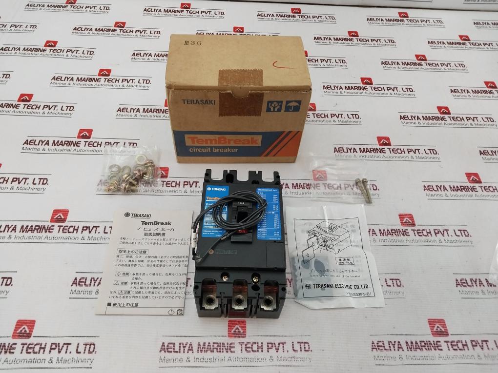 Terasaki Xs100Ns Circuit Breaker 3 Pole 15A 50/60Hz