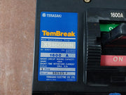Terasaki Xs1600Nn 3P Non Automatic Trin Unit Switch Breaker Dc250V 1600A 45Ka