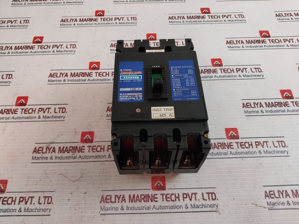 Terasaki Xs225Ns Circuit Breaker 125A 3-pole 200-480V