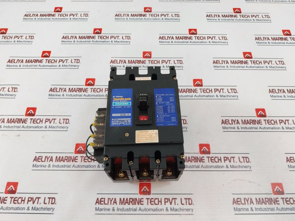 Terasaki Xs225Ns Circuit Breaker 3-pole 225A 50-60Hz