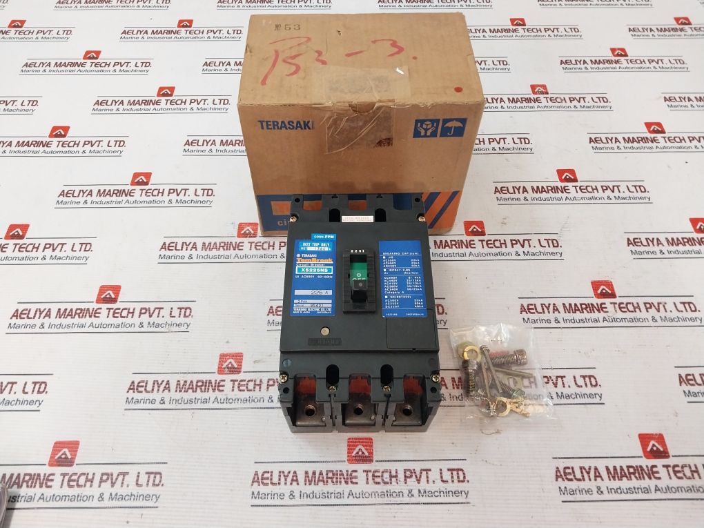 Terasaki Xs225Ns Tembreak Circuit Breaker 3 Pole 225A Ac690V 50~60Hz