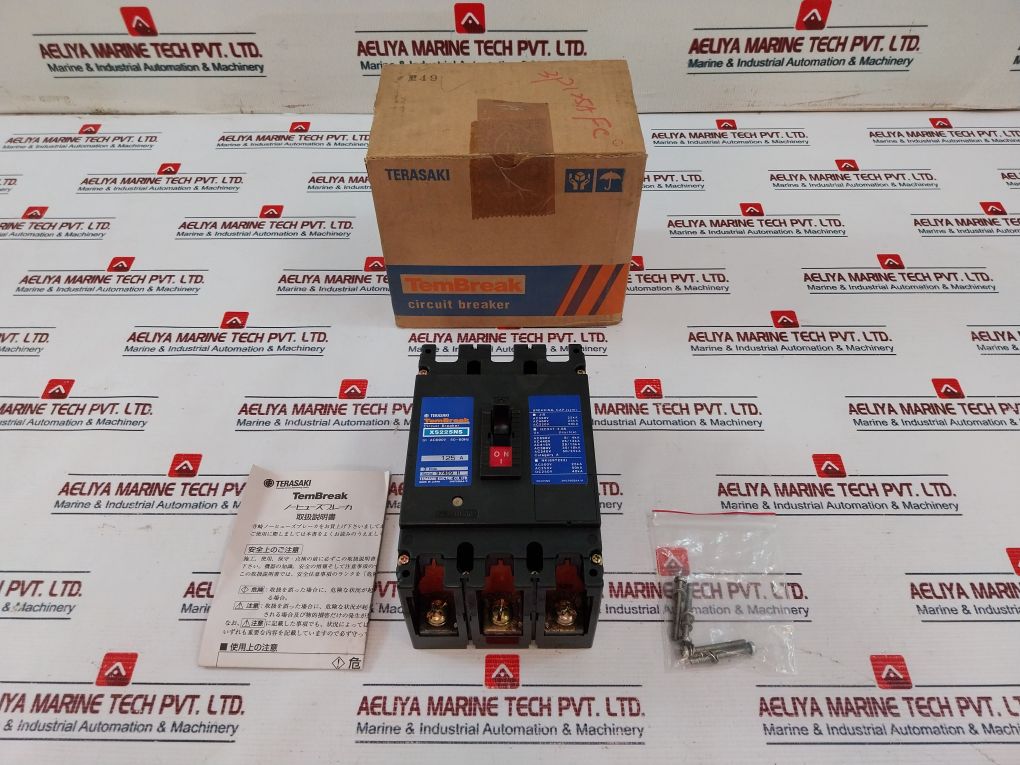 Terasaki Xs225Ns Tembreak Circuit Breaker 3 Pole 125A Ac690V 50/60Hz
