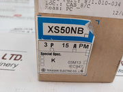 Terasaki Xs50Nb 3-pole Molded Case Circuit Breaker 15A Ac660V 50-60Hz