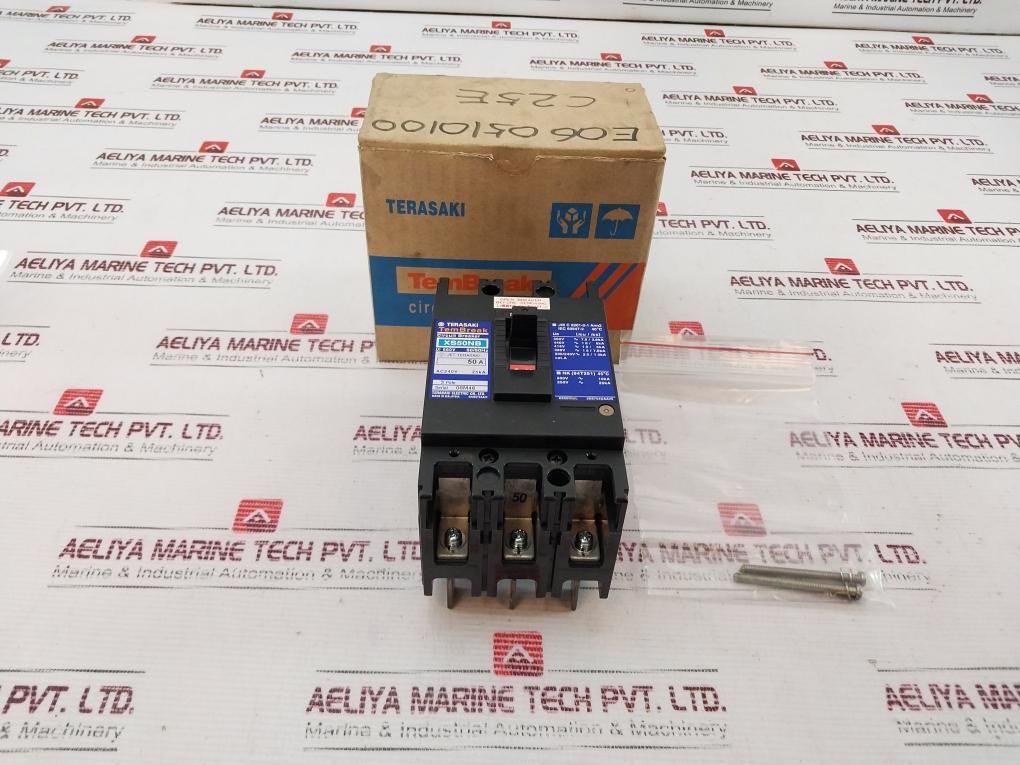 Terasaki Xs50Nb Tem Break Circuit Breaker 50A 3 Pole 50/60Hz