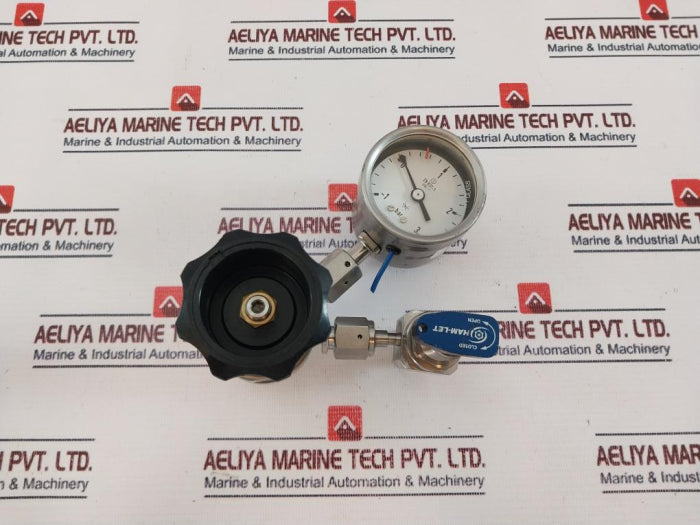 Tescom Europe 44-2262-r92-875 Single-stage Pressure Regulator 400 Psi