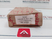 Tess En 837.1 Pressure Gauge -30 To 20 Psi