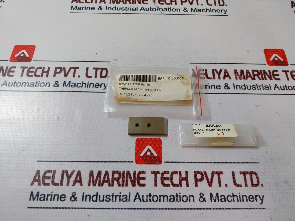Thermopatch 46640 Back Cutter Plate