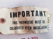 Robertshaw Z-87147-42 Thermostat Mt 200°F