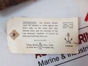 Thomas Walkerâ€™s Cherub Iii Ship-log Set