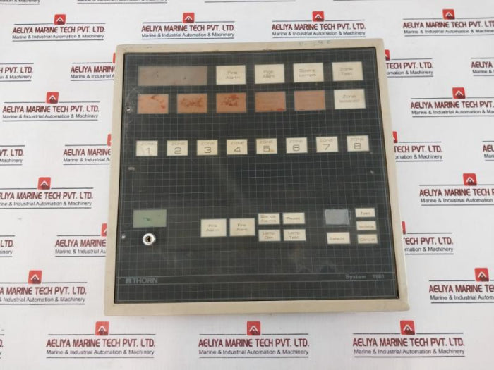 Thorn T881 Fire Alarm System Front Panel