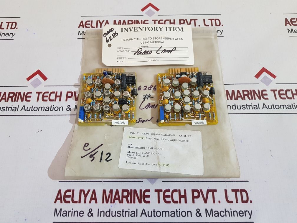 Tideland 530112500 Lamp Flash Board