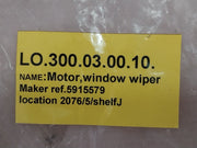 Tm.408.48 Tm.99.6786 Motor, Window Wiper