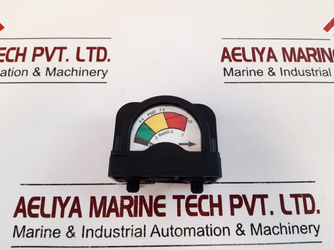 Tmc 285262 3-color Dial Differential Pressure Gauge 111511