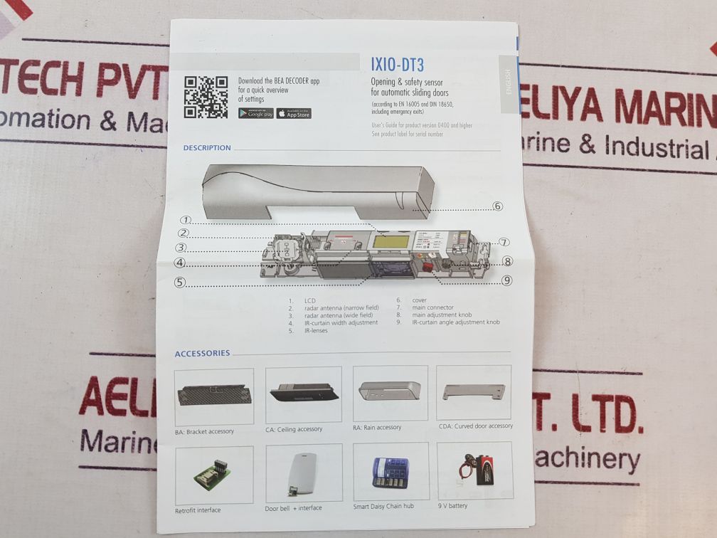 Tormax Module Tormax Ixio-dt3 Motion-detector Presence-sensor – Aeliya Marine