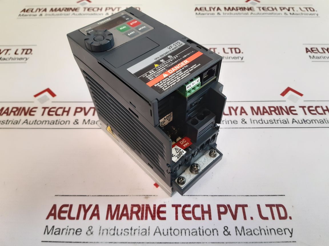 Toshiba Vf-s15 Transistor Inverter Vfs15S-2004Pl-w1,0.4Kw-1.3Kva-0.5Hp